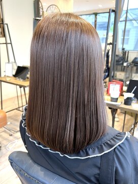 イト リトルヘアガーデン(ito. little hair garden) 髪質改善ストレート×ベージュ