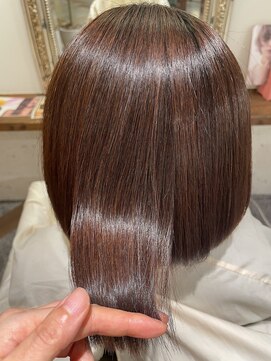 ムーン(moon) 7月#美髪のススメ#ネビージュ#大人かわいいヘア#こなれミディ