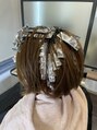 ソア(soa.)&nbsp;たっぷりのホイルで入れる繊細なウィービングカラー得意です！