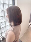 ボブ/大人かわいい/フェザーバング/ラフニュアンス