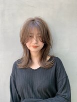 アリエッタ(aRietta)&nbsp;[arietta]ふんわりニュアンスレイヤーオリーブベージュ