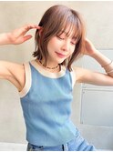 ブラウンアッシュ×ハイライト