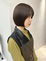 ロンドソレイユ 池袋(Lond soleil)&nbsp;切りっぱなしボブ/ショート/ボブ/髪質改善×ブリーチなし[池袋]