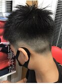 フェードショートヘア
