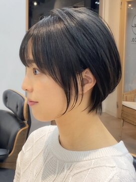 トト 船橋店(toto.) 黒髪/グレーベージュ/レイヤーロング/前髪パーマ[西船橋/津田沼]