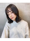 【air大阪】栃本優美 そとまき暗髪ボブ