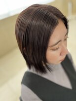クララ ヒロシマ(CLALA Hiroshima) 切りっぱなしボブ タイトルスタイル