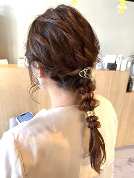 アミ(ami) ぽこぽこヘアアレンジ