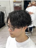 【菊地瞬平】カット+波巻きパーマ(横浜/メンズパーマ)