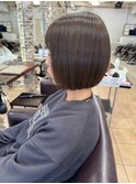 髪質改善ストレートボブ