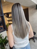 サニー 渋谷(SUNNY)&nbsp;バレイヤージュ、ハイライト、グレージュ、レイヤー