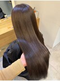 大人かわいい20代30代40代小顔ショコラグレージュ Zina本八幡