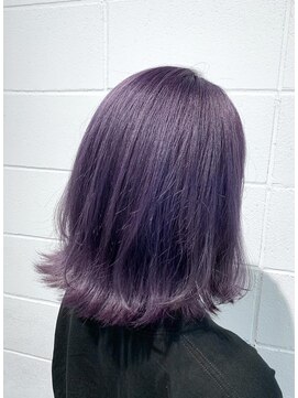 ココ 本八幡(KOKO) 黒髪クラゲヘアーオリーブグレー小顔ココアベージュ丸型卵型ボブ