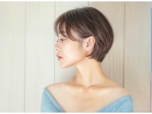 【白髪染め人気No. 1】カット+保湿オーガニックカラー（根本）+補修3stepTr  ￥8500