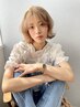 【1番人気】カット＋ダブルカラー＋生トリートメント￥14500【岡山ブリーチ】