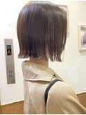 ショートくびれ丸みショートボブハイライトイメチェン髪質改善柏