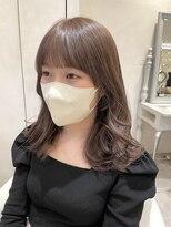 ザックラフィネ(ZACC raffine)&nbsp;ほんのりピンクベージュ/大人ガーリー/くびれヘア