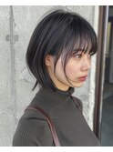 イメチェン/ホワイトブロンド/外ハネボブ/美髪/蟹江/蟹江駅