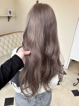 ディーヴァヘアーエズ(DIVA hair Eze) 【haruna】グレージュ/グレージュカラー/ロング