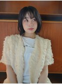 【TheDay】外ハネボブ×簡単セット×ワンカールパーマ