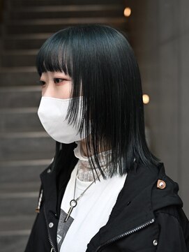 ココ 西葛西南口店(COコ) ターコイズブルー/西葛西美容室/ハイトーンカラー/ケアブリーチ