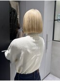 ■ハイトーンボブ/ブロンド