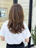 【スタイリング簡単ヘア】似合わせカット＋コスメパーマ￥13200［静岡駅］