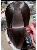 髪質改善ストレート