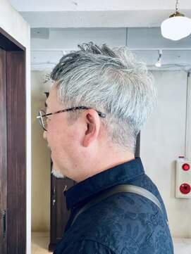グレイスフルバーバーロンドン 大宮店(Graceful Barber London) 【60代 男性】ロンドングレイトショート（大宮/バーバー）