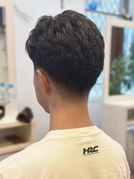 ランデ(RANDE) men'sメンズカットツーブロビジネス大人マッシュ30代40代50代