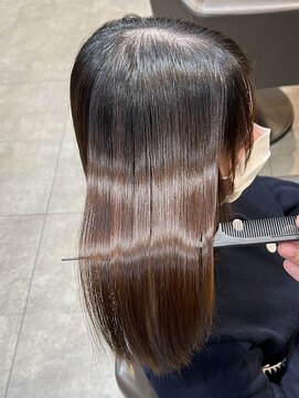 リコア(Likoa) 似合わせデザインカット＋Likoa髪質改善ストレート
