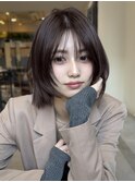 cote前下がりボブ/韓国ボブ/レイヤーボブ/フェザーボブ