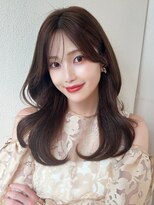 パシフィックダズールコパン(Pacific Dazzle copain)&nbsp;★小顔前髪ワンカールくびレイヤーカット黒髪ストレート