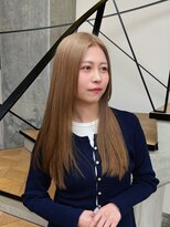 ミリ(mm)&nbsp;初カラーならこれ！ブリーチ1～2回で作る透明感ベージュ