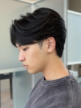 ジーナ 天神(Zina) 【Zina】毛流れセンターパート/ニュアンスパーマ