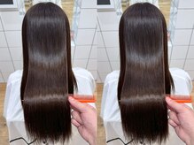 「毛先までまとまる、うるツヤ髪へ」アマトラトリートメント