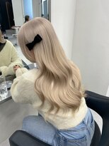 ベレーザ 川越(Beleza)&nbsp;15343_ホワイトブロンドハイトーンカラーミルクティーベージュ