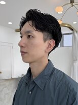 スヴニール(souvenir)&nbsp;フェザーショート　フェザーパーマ　ニュアンスパーマ