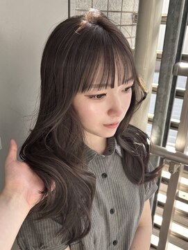 ヘアーアンドメイク シークタチカワ 立川店(Hair&Make Seek) 【澤飯】ブリーチなしWカラー透明感グレージュ