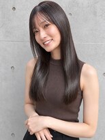 フルヘアデザイン(ful hair design)&nbsp;髪質改善　艶髪　大人ショコラブラウン　博多駅南美容室