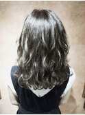 【UniQ 中平】イルミナ×ネイビーグレージュ☆