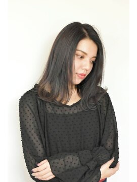 ブロック(BLOCK) モノクロームアッシュミディ