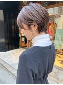 耳掛け菱形シルエットショートkchiara福岡天神川野直人