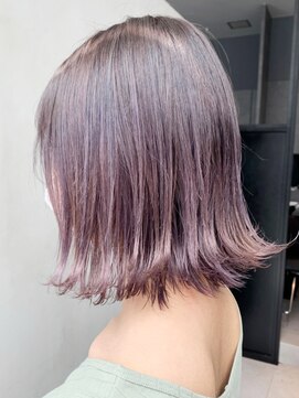 アルバム 銀座(ALBUM GINZA) ラベンダーグレー_フォギーベージュ耳かけ_ba293742