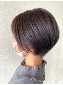 スッキリショートボブ
