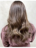 アミリ(AMILI) 【AMILI】素髪ケアで艶々アッシュベージュ 韓国風ロングスタイル