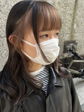 エイト プラット 渋谷2号店(EIGHT plat) 似合わせカット　インナーカラー　4.30