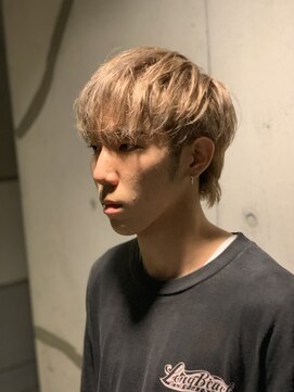 トレイス(trace) ミルクティショートウルフ