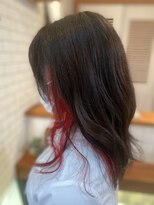 オーブ ヘアー リリー 博多2号店(AUBE HAIR lily)&nbsp;インナーレッド