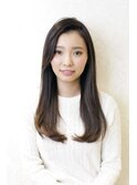 大人かわいい☆毛先ワンカールのアンニュイロング